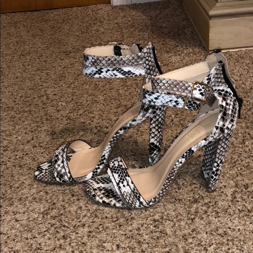 Snake skin heels!